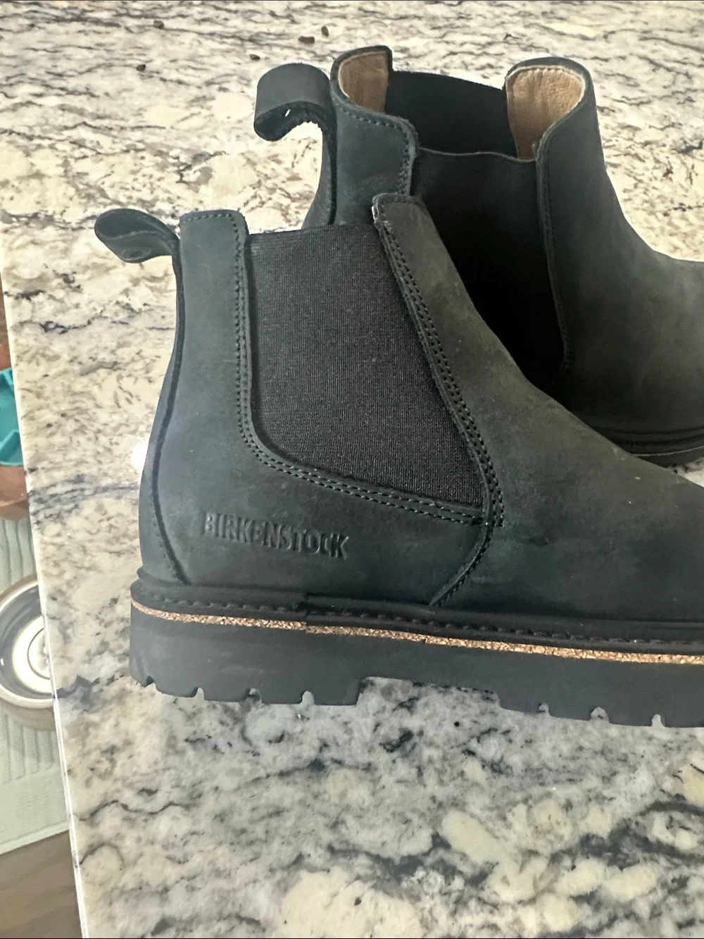 Women’s Chelsea Ankle Boots - Dark Black Suede